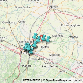 Mappa Via San Zenone, 40054 Budrio BO, Italia (12.11412)