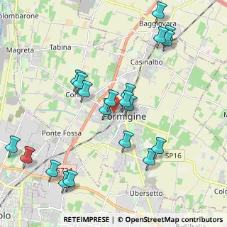 Mappa Via E. Ghiselli, 41043 Formigine MO, Italia (2.2695)