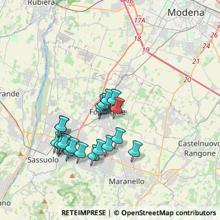 Mappa Via L. Valdrighi, 41043 Formigine MO, Italia (3.57)