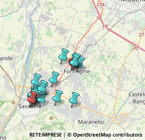 Mappa Via del Tricolore, 41043 Formigine MO, Italia (4.03)