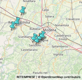 Mappa Via del Tricolore, 41043 Formigine MO, Italia (30.68818)