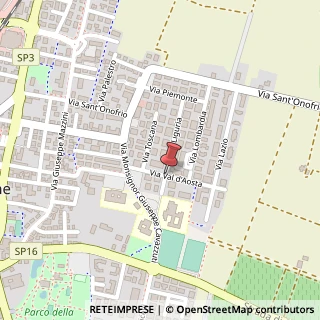 Mappa Via val d'aosta 24, 41043 Formigine, Modena (Emilia Romagna)