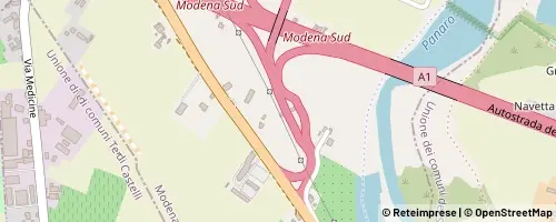 Mappa Módena
