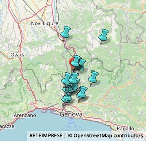 Mappa Via XXV Aprile, 16012 Busalla GE, Italia (9.158)