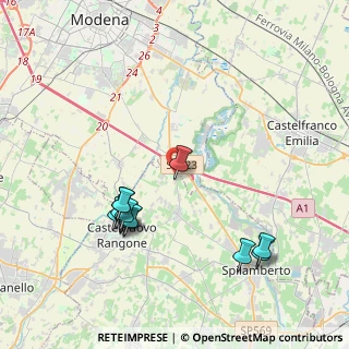 Mappa Via Medicine, 41057 Modena MO, Italia (4.17769)