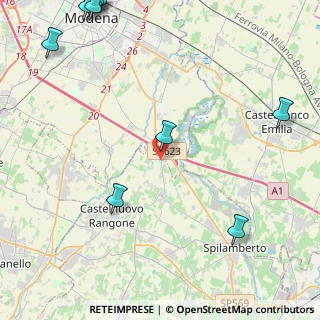 Mappa Via Medicine, 41057 Modena MO, Italia (7.04727)
