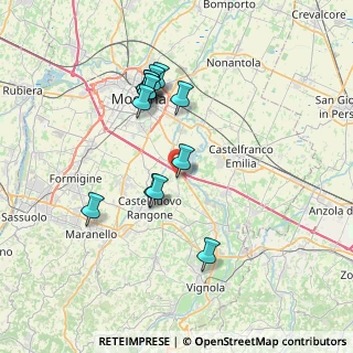Mappa Via Medicine, 41057 Modena MO, Italia (6.77)