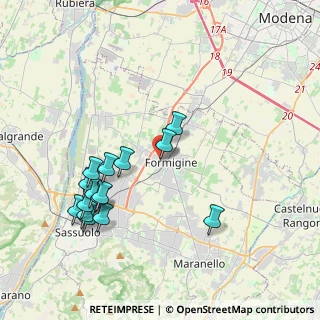 Mappa Via H. Pagani, 41043 Formigine MO, Italia (4.16733)