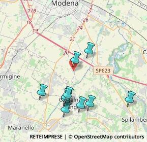 Mappa Strada S. Martino di Mugnano, 41126 Portile MO, Italia (3.95182)