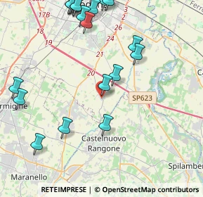 Mappa Strada S. Martino di Mugnano, 41126 Portile MO, Italia (5.41)