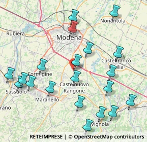 Mappa Strada S. Martino di Mugnano, 41126 Portile MO, Italia (9.601)