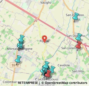 Mappa Strada S. Martino di Mugnano, 41126 Portile MO, Italia (2.8345)