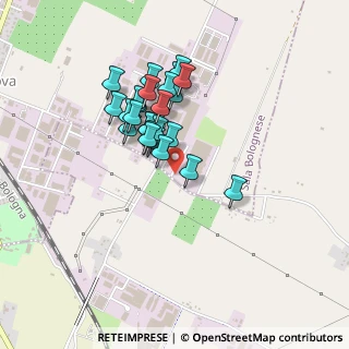 Mappa Via Stelloni Ponente, 40012 Calderara di Reno BO, Italia (0.34615)