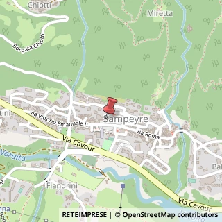 Mappa Piazza della Vittoria, 28, 12020 Sampeyre, Cuneo (Piemonte)