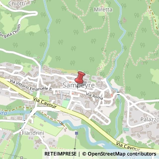 Mappa Piazza della Vittoria, 48, 12020 Sampeyre, Cuneo (Piemonte)