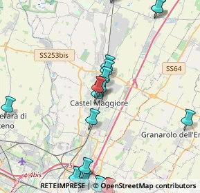 Mappa Via IV Novembre, 40013 Castel Maggiore BO, Italia (5.311)
