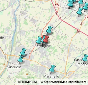 Mappa Via della Resistenza, 41043 Formigine MO, Italia (5.422)