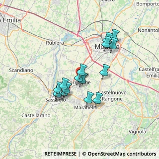 Mappa Via della Resistenza, 41043 Formigine MO, Italia (5.93)