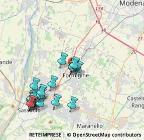 Mappa Via Enrico Cialdini, 41043 Formigine MO, Italia (4.3635)