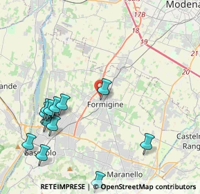 Mappa Via Enrico Cialdini, 41043 Formigine MO, Italia (5.06167)