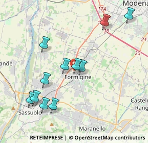Mappa Via Enrico Cialdini, 41043 Formigine MO, Italia (4.14909)