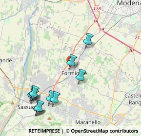 Mappa Via Enrico Cialdini, 41043 Formigine MO, Italia (4.84583)