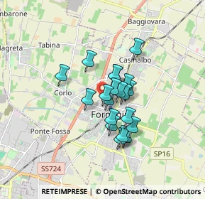 Mappa Via Enrico Cialdini, 41043 Formigine MO, Italia (1.141)