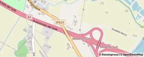 Mappa Modena