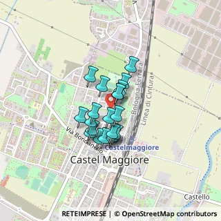 Mappa Via Gramsci, 40013 Bologna BO, Italia (0.277)