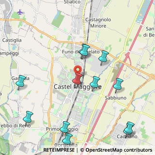 Mappa Via Gramsci, 40013 Bologna BO, Italia (2.60583)