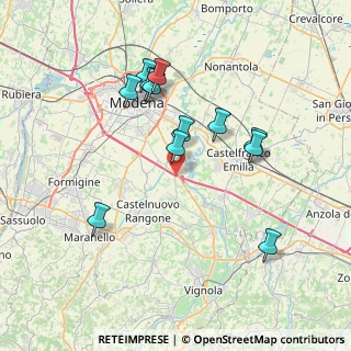 Mappa E35, 41126 Modena MO, Italia (7.23333)