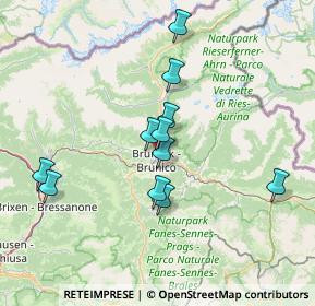 Mappa Via Campo Tures, 39031 Brunico BZ, Italia (12.45545)