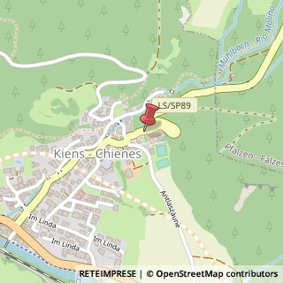 Mappa Via Chienes, 38, 39030 Chienes, Bolzano (Trentino-Alto Adige)