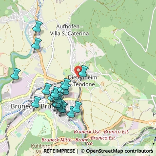 Mappa Via Duca Teodone Teodone, 39031 Brunico BZ, Italia (1.062)