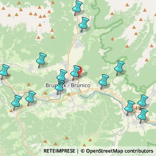 Mappa Via Duca Teodone Teodone, 39031 Brunico BZ, Italia (5.21071)