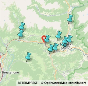 Mappa Via Chienes, 39030 Chienes BZ, Italia (6.61727)