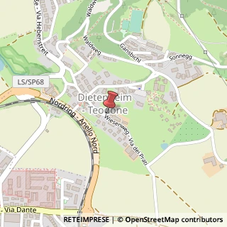 Mappa Via dei Prati Teodone, 5, 39031 Brunico, Bolzano (Trentino-Alto Adige)