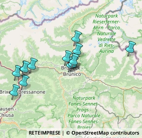 Mappa Via dei Campi della Rienza Steg, 39031 Brunico BZ, Italia (13.90538)