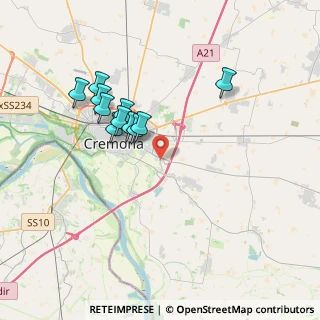 Mappa Via Casalmaggiore, 26100 Cremona CR, Italia (3.29091)