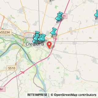 Mappa Via Casalmaggiore, 26100 Cremona CR, Italia (3.8875)