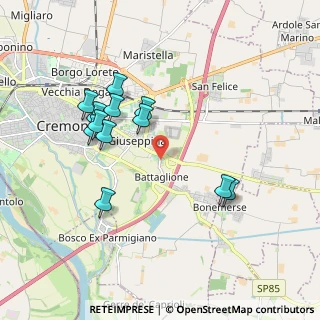 Mappa Via Casalmaggiore, 26100 Cremona CR, Italia (1.82083)