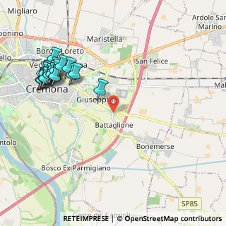 Mappa Via Casalmaggiore, 26100 Cremona CR, Italia (2.557)