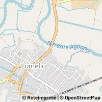 Mapa Lomello