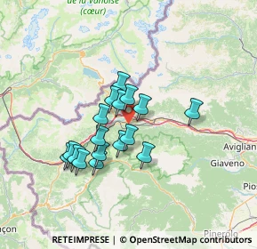 Mappa Regione Marchette, 10050 Gravere TO, Italia (10.79176)