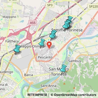 Mappa Via S. Daniele, 10036 Settimo Torinese TO, Italia (2.02818)