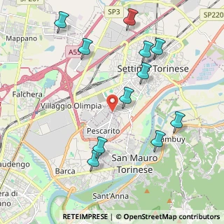 Mappa Via S. Daniele, 10036 Settimo Torinese TO, Italia (2.27545)