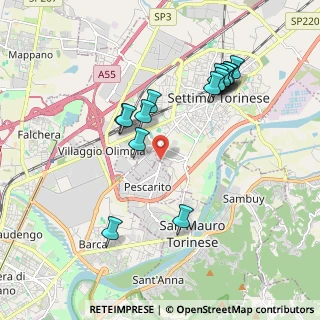 Mappa Via S. Daniele, 10036 Settimo Torinese TO, Italia (1.92467)