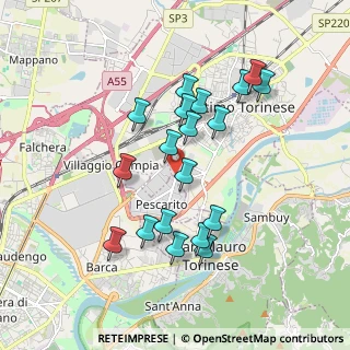 Mappa Via S. Daniele, 10036 Settimo Torinese TO, Italia (1.71053)