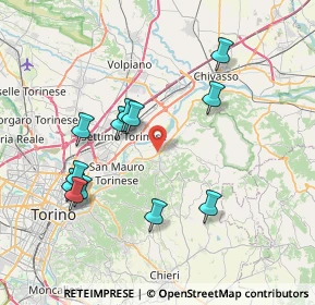 Mappa Via Torino, 10090 Castiglione Torinese TO, Italia (7.69417)