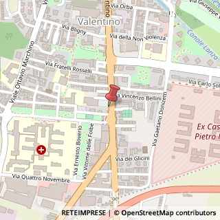 Mappa Corso Valentino, 213, 15033 Casale Monferrato, Alessandria (Piemonte)